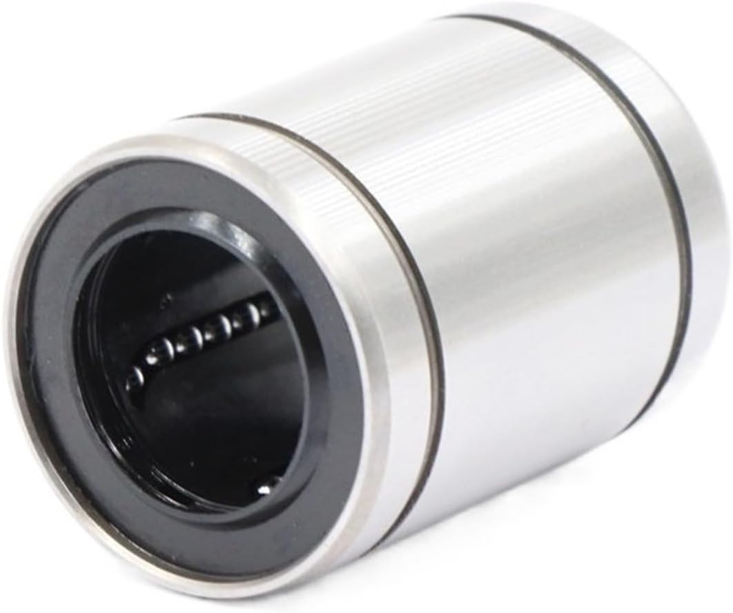 Bimetal Seal Shield Micro deep Groove Bearing 10PCS LM8UU LM10UU LM16UU LM12UU CNC Linear Ball Bearing Bushing Rods Liner Rail Shaft Parts 3D Printer (Size : LM10UU)