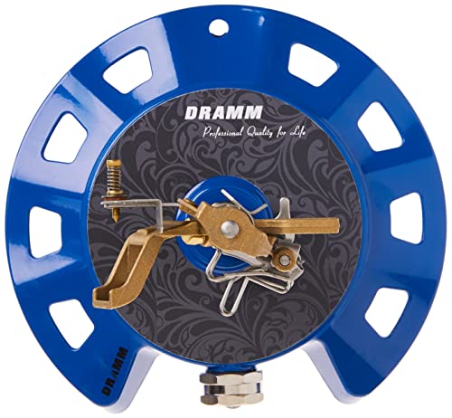 Dramm 15086 Circular Base Impulse Sprinkler With A Heavy-Duty Metal Base, Blue #TOP3