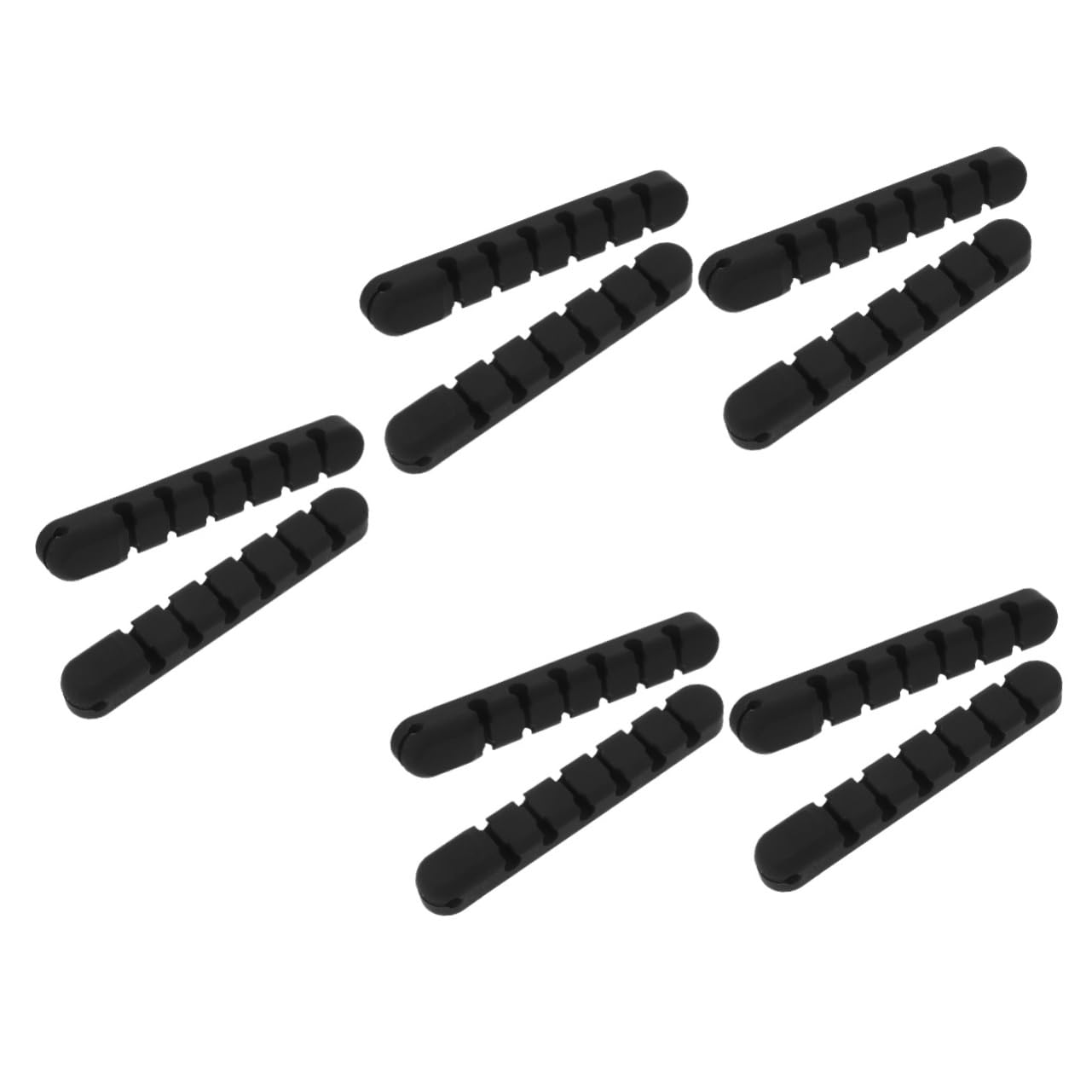 DOITOOL Organizador De Cables Usb Con Clip Adhesivo Para Escritorio 5 Juegos 2 Unidades