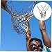 Parliky 1pc -Color Heavy-Duty Basketball Net Durable All-Weather Replacement for Outdoor and Indoor Use Compatible Full and Youth Balls Resistant Chain Design