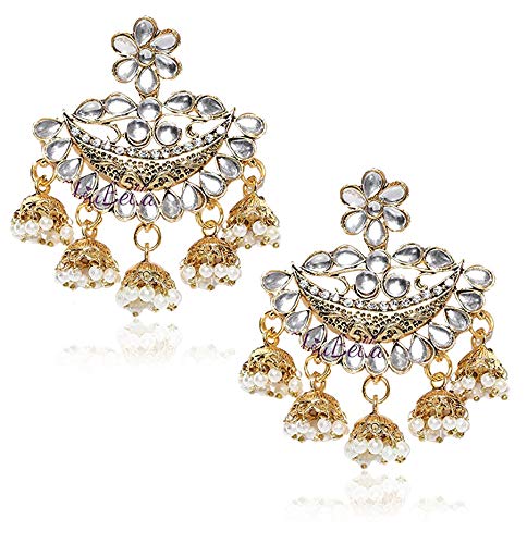 See full amazon price history chart for YouBella Jewellery Gold Plated Pearl Jhumka/Jhumki Earrings for Women Traditional Earrings for Girls (Style 1) YouBella Jewellery Gold Plated Pearl Jhumka/Jhumki Earrings for Women Traditional Earrings for Girls (Style 1) (B077Y2MYW9) Amazon Price History, Amazon Price Tracker