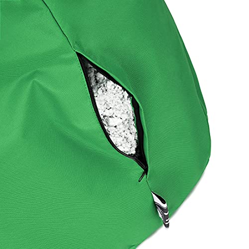 PATCH HOME Patchhome Gamer Kissen Lounge Kissen Sitzsack Sessel Sitzkissen Bean Bag + Würfel/ Hocker mit Reißverschluss… – Bild 3