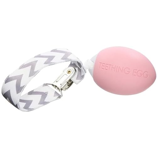Miniatura 9 de The Teething Egg Mordedor para bebés, juguete de dentición congelable para bebés de 3 a 6 meses hasta 18 meses, fabricado en Estados Unidos, TPE de