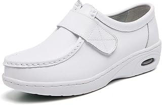 Orthopedic Nursing Shoes Women, with Arch Support, Breathable Soft Non-Slip Sole Work Nurse Mates Shoes for Hospital, Kitchen