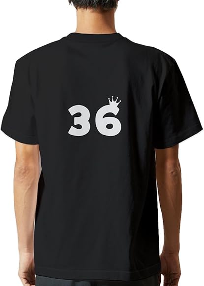 Amazon | [igsticker] Tシャツ バックプリント メンズ XS size サイズ  