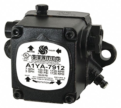 Oil Burner Pump, 1725 rpm, 3gph, 100-150psi