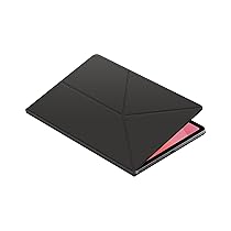 Samsung Smart Book Cover Custodia per tablet a libro posizionabile con doppia visualizzazione per Galaxy Tab S11, Nero