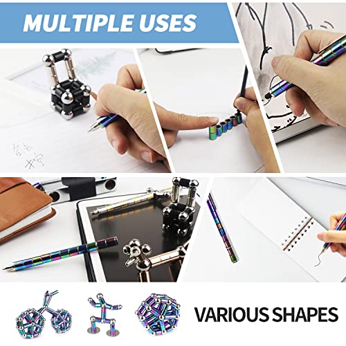 RoserRose-Fidget-Pen-Magnet-Stift-Magnetischer-Kugelschreiber-Lustig-Multifunktions-Magnetstift-Coole-Gadgets-Geschenk-fuer-Maenner-Lustige-Geburtstagsgeschenk-Jungen-Geschenke-Bunt