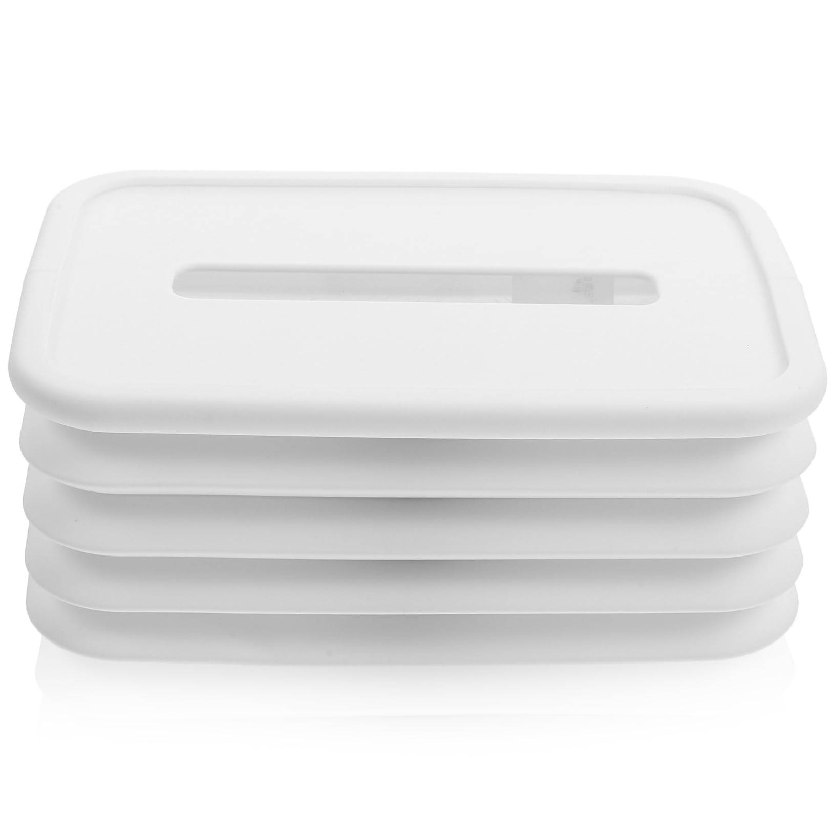 BEBEMOKO Elegant Decor Box Foldable Paper Box Silicone Tissue Storage Tissue Holder for Car Napkin Storage