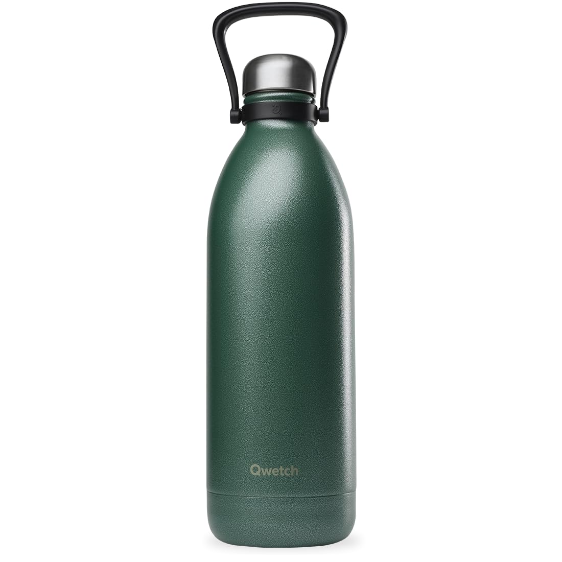 Qwetch - Borraccia termica TITAN ROC 2L Green Army - Ultra resistente con rivestimento antigraffio - 48 ore freddo/16 ore Caldo - Impermeabile, lavabile in lavastoviglie - Borraccia in acciaio inox