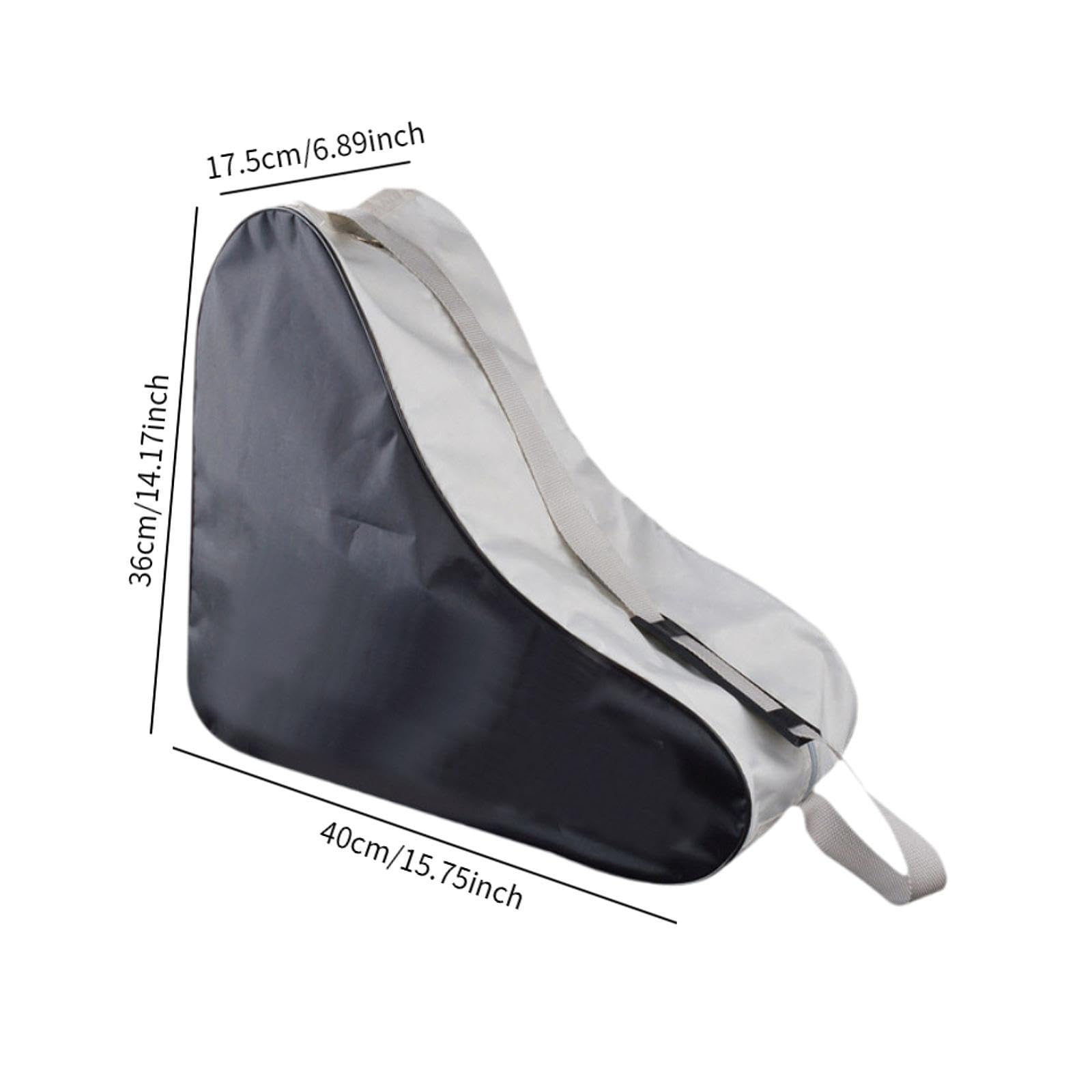 Menolana Roller Skate Bag Ice Skating Bag with Shoulder Strap Skating Shoes Storage Bag for Roller Skating Equipment Ice Hockey Skate