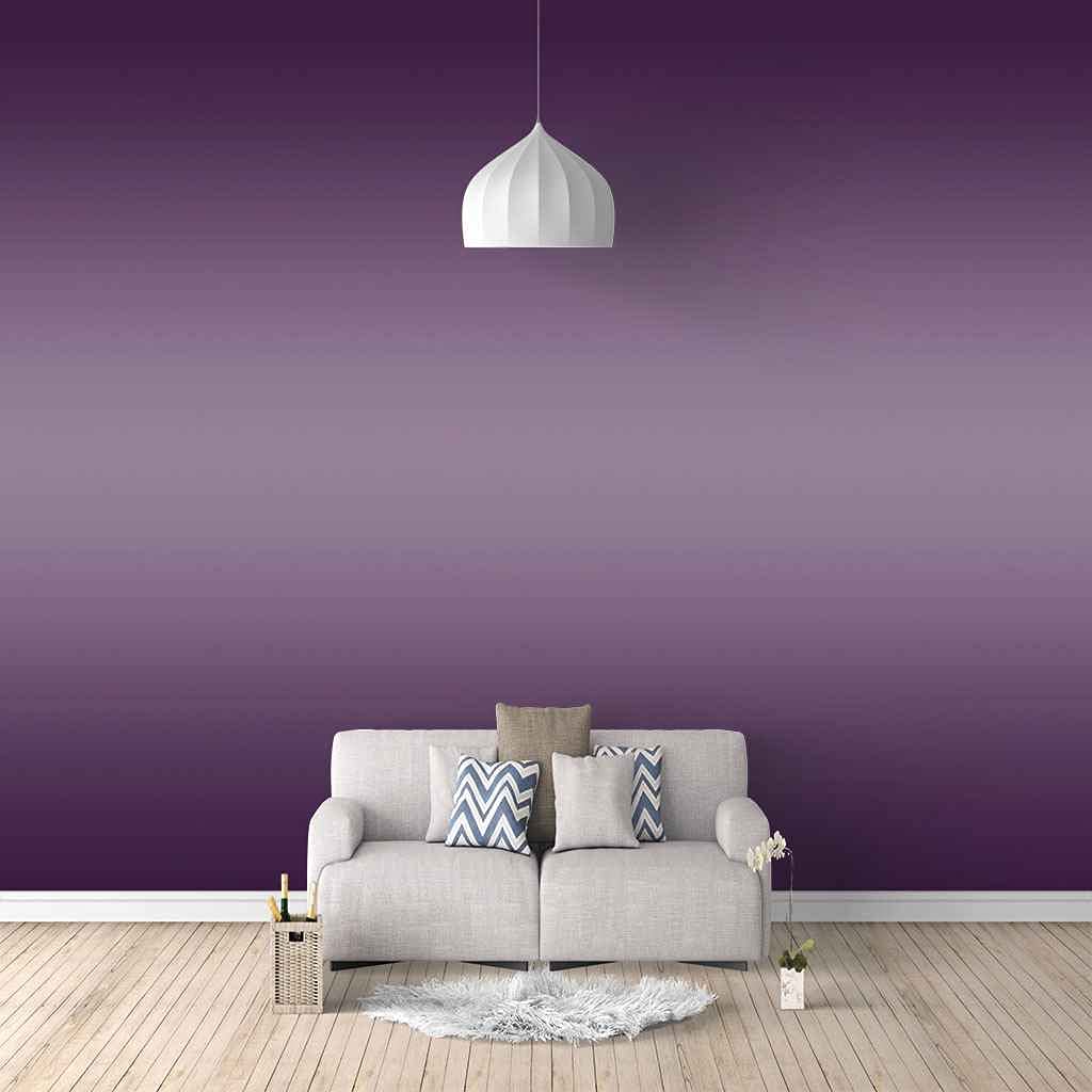 Toile murale auto-adhésive violette haut de gamme | Papier peint géant effet 3D 400x280cm