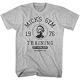 Rocky MGM Movie Training Mick's Gym Adult T-Shirt Tee Gray