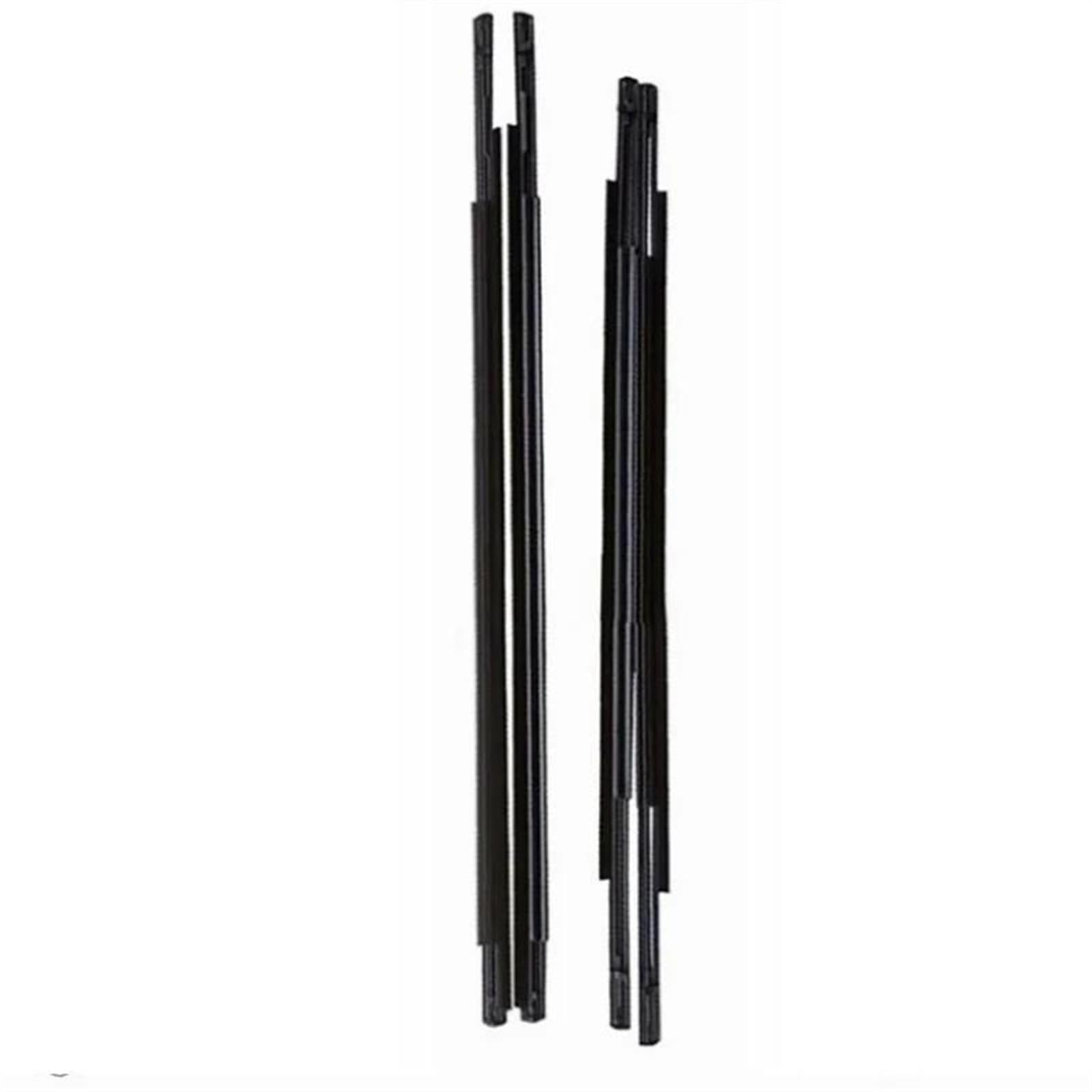 Guarnizione porta auto 4 pezzi guarnizione in gomma per finestrini auto, modanatura per Mitsubishi per Lancer CY CX CZ 2007-2019
