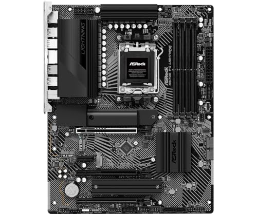 ASROCK X670E PG LIGHTNING, AM5 4XDIMM DDR5 ATX 90-MXBJ60-A0UAYZ - Scheda madre - Immagine 1