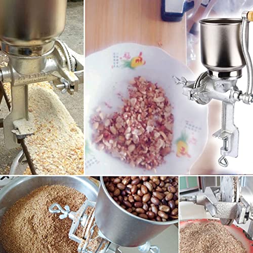 RTYUI Mühle, Kaffeemühle Hand Getreidemühle Manuelle Mais Müslimühle Bierbrauwerkzeug Hafermehl Kaffee Lebensmittel… – Bild 5