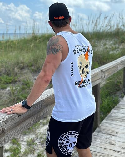 Premium Black Stretch Board Shorts - White Circle Logo2