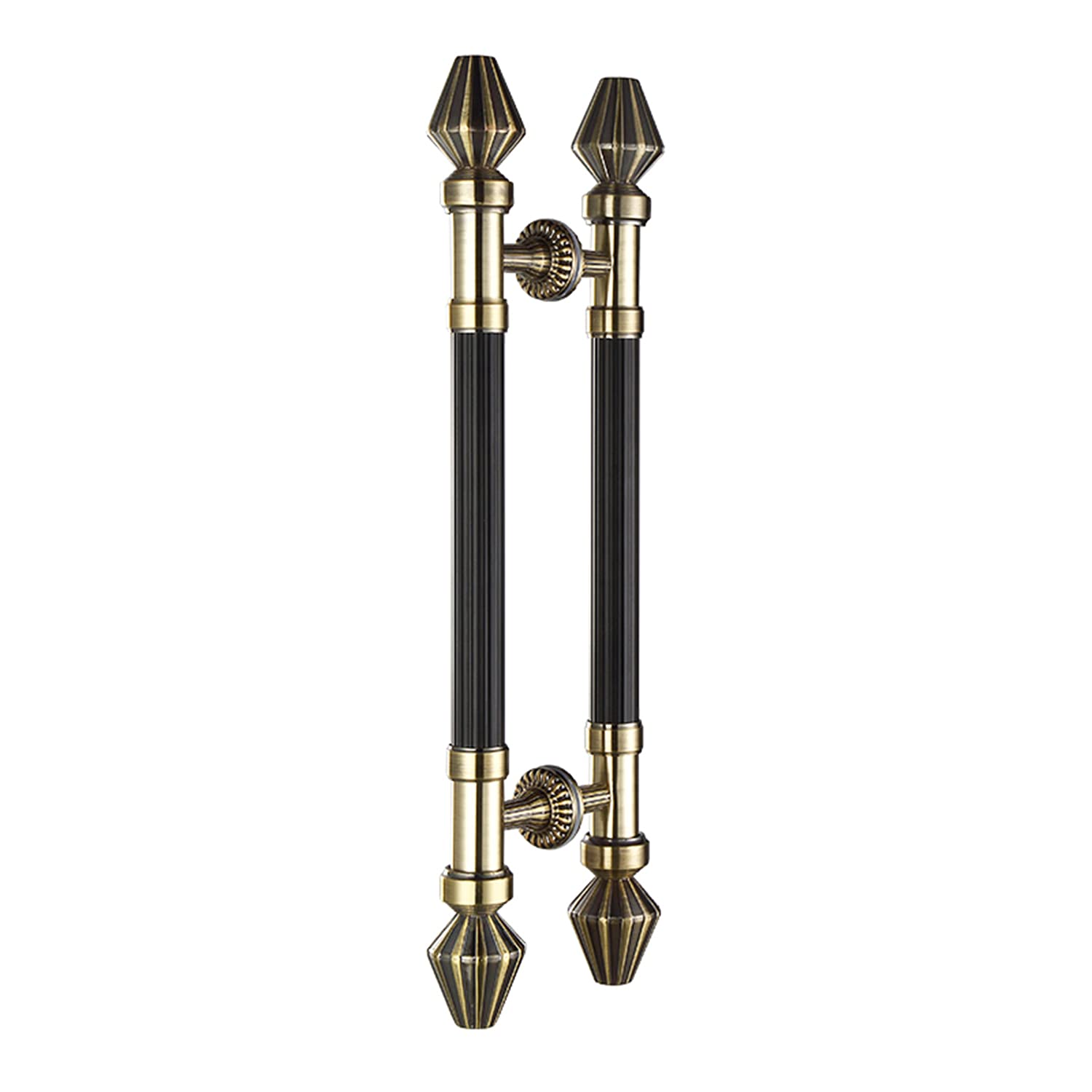 CWCQGH Door Handle, Push Pull Door Handle Hardware, Pull and Flush Barn Door Handle Set, Suitable for Gate Garages Cabinet,A-70Cm