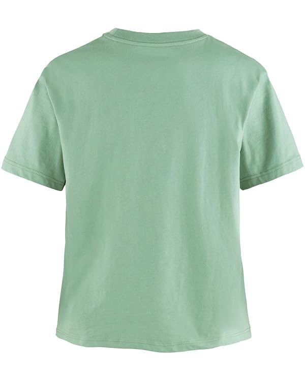 Fjallraven Fjallblomster Logo T-Shirt W (US, Alpha, Large, Regular, Regular, Misty Green) by Fjällräven - Used condition - Image 2