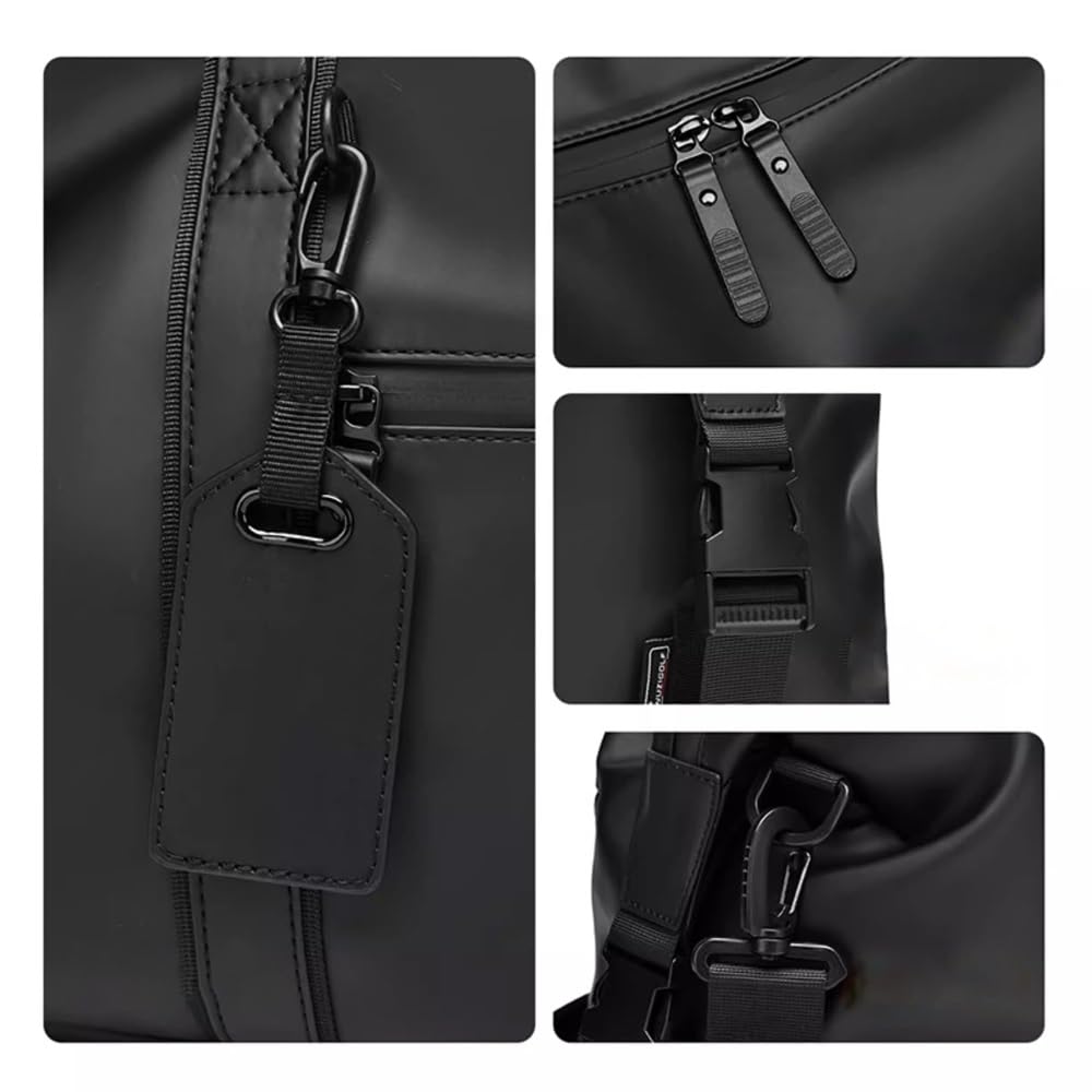 Torba podróżna, sportowa torba na siłownię dla mężczyzn i kobiet, torba weekendowa Torby podróżne, torby sportowe(Black)