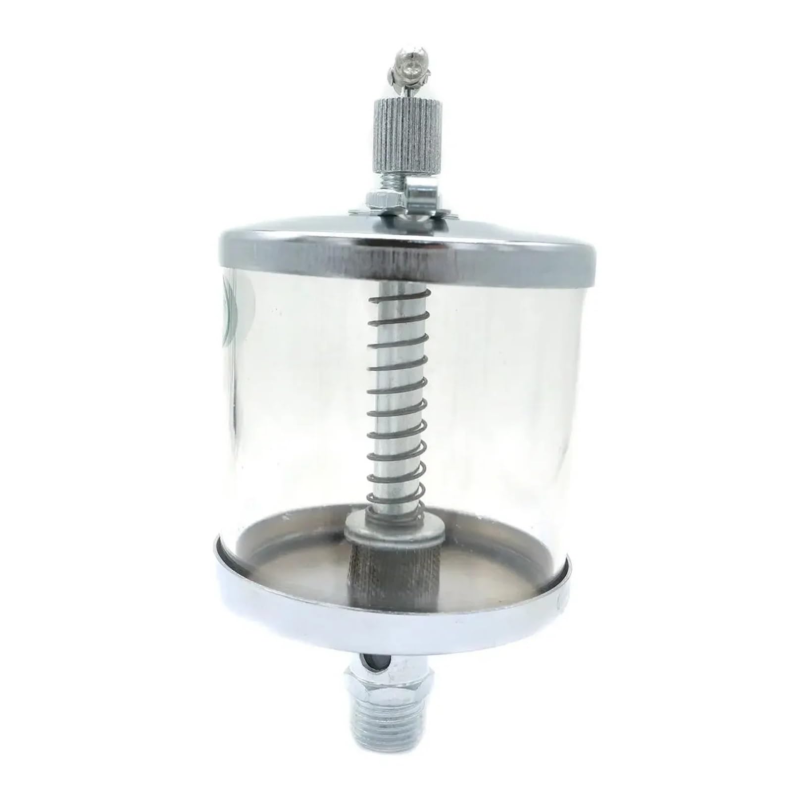 BIANMTSW M16x1.5 Male 200ml Iron Drip Feed Oiler Sight Oiler Adjustable capacity