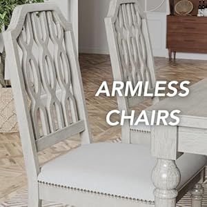 chairus Farmhouse Dining Chairs Set of 2, Upholstered Armless Kitchen Chairs with Lattice Carved Back, Rustic Chenille Padded Wooden Side Chairs for Dining Room Living Room Restaurant, Grey chairus Farmhouse Dining Chairs Set of 2 Upholstered Armless Kitchen Chairs with Lattice Carved Back Rustic Chenille Padded Wooden Side Chairs for Dining Room Living Room Restaurant Grey