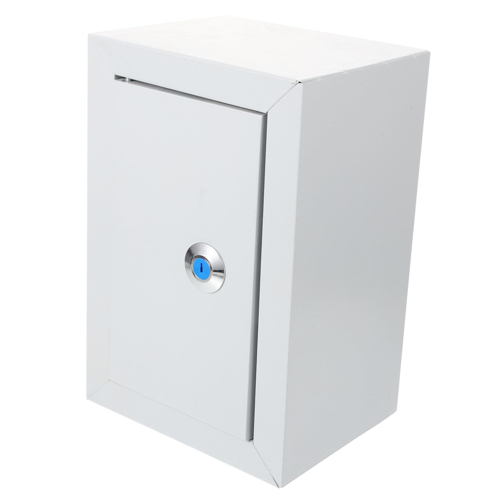 jojofuny Cassetta di Distribuzione Elettrica da Parete in Ferro Bianca per Uso Domestico Protezione Sicurezza e Funzionamento Affidabile