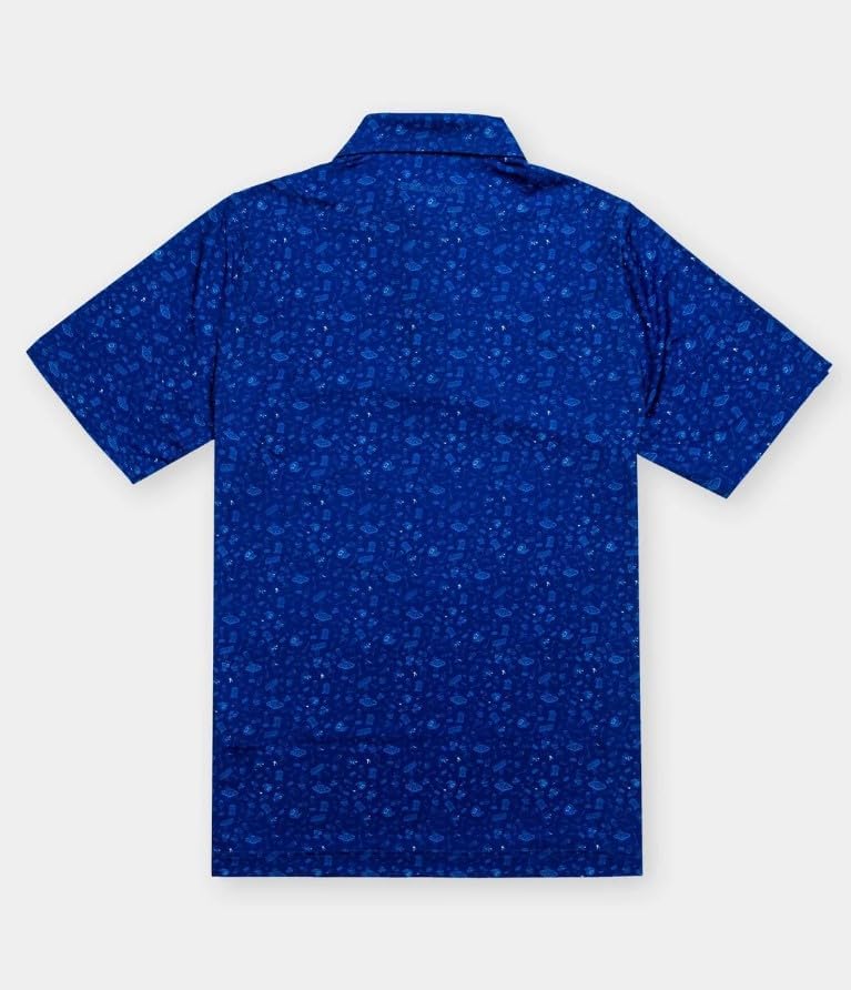 U Suck at Golf Men's High Performance Dry Fit Short Sleeve Golf Polo Shirt (Drive for Show, Medium) - Image 5