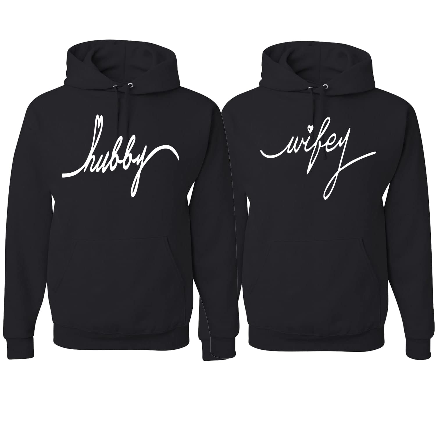 Wifey Hubby Couples Hoodie Set