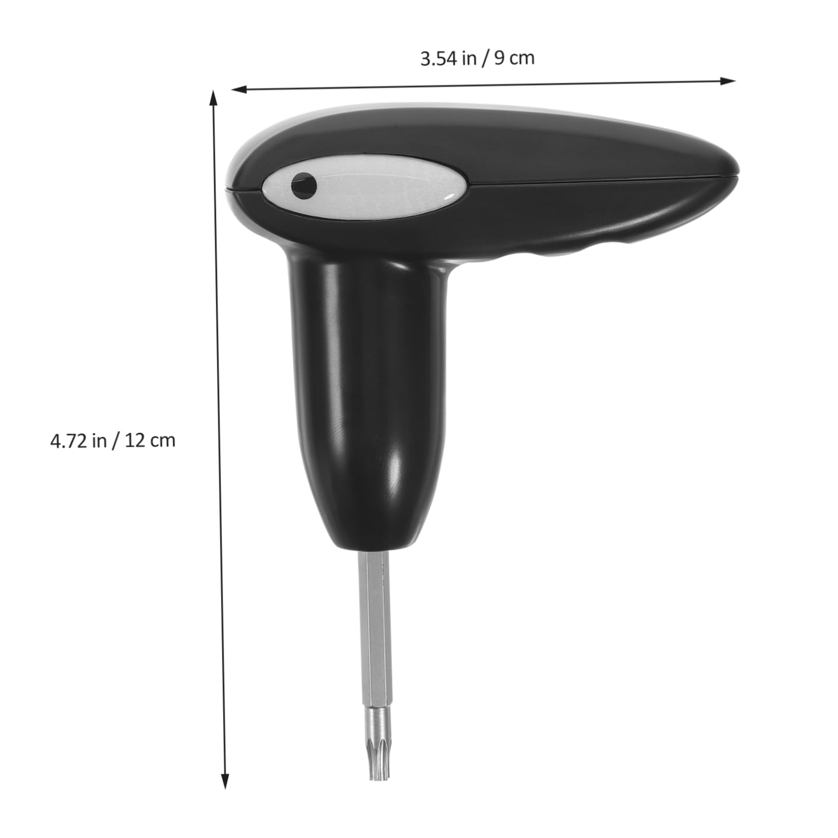 GALPADA Golfs Wrench Driver Small and Compact for Repairing Golf Clubs Professional Tool T-shaped Black