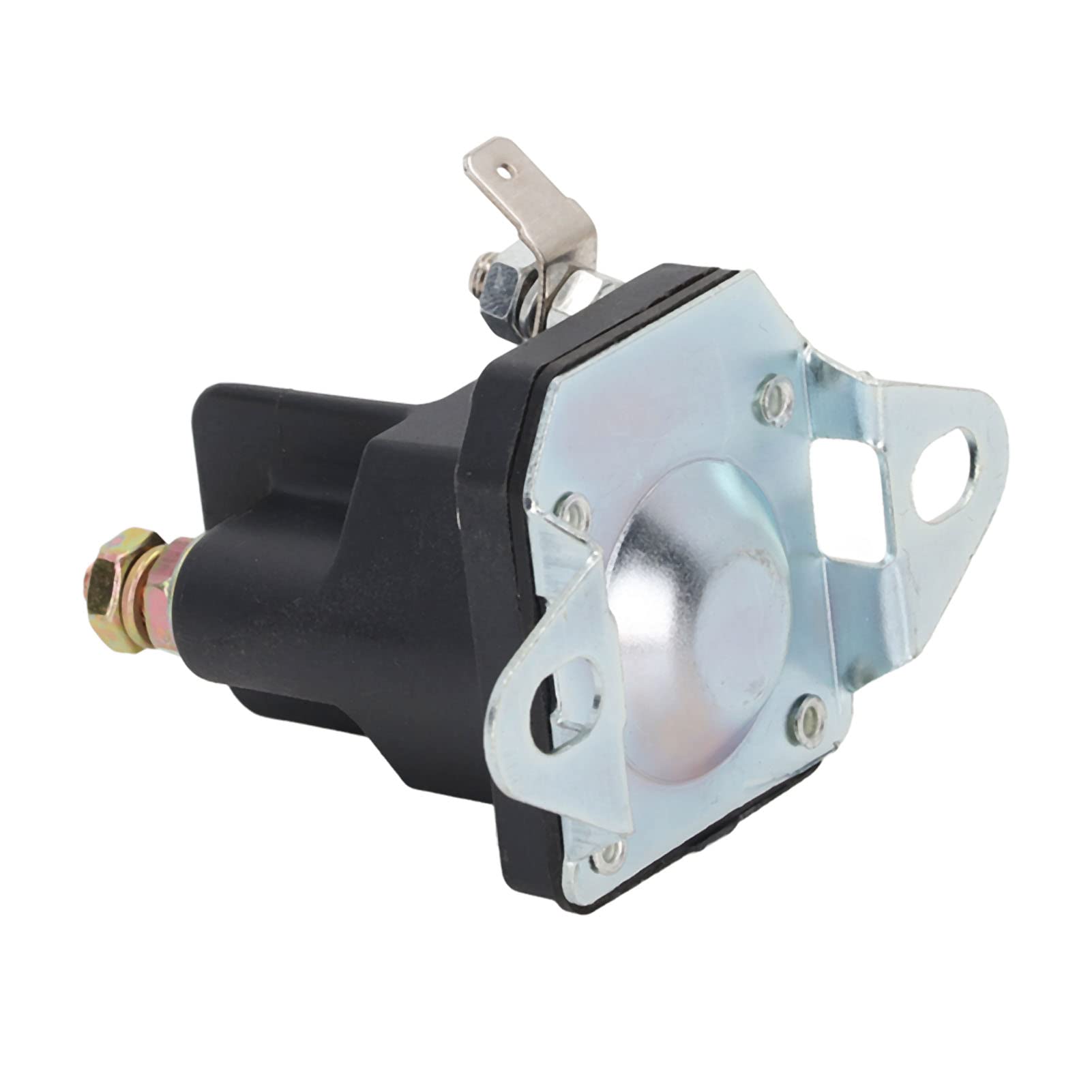 TOPINCN Relais Solénoïde Démarreur 3 Pôles 12V 435097 - Compatible MTD 109946 146154 T1200 Tondeuse à Gazon