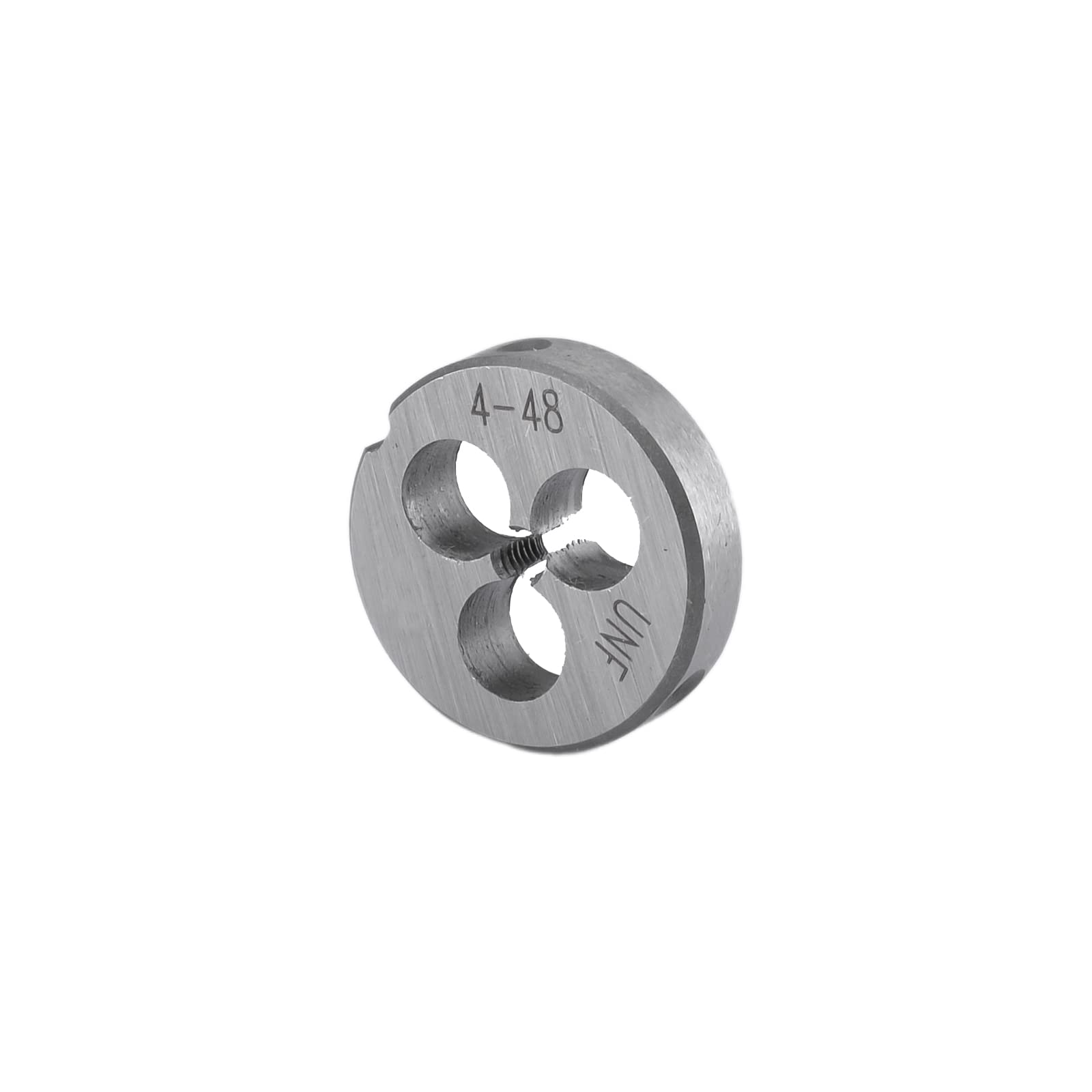 Burkit No 4-48 UNF Round Threading Die, 4 x 48 UNF Machine Thread Die Right Hand