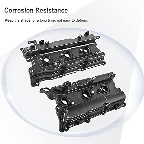 Mostplus Engine Valve Cover Set Compatible With 02-07 I35 Altima Maxima Murano 3.5L 264-985 264-984 (Set Of 2) #TOP5