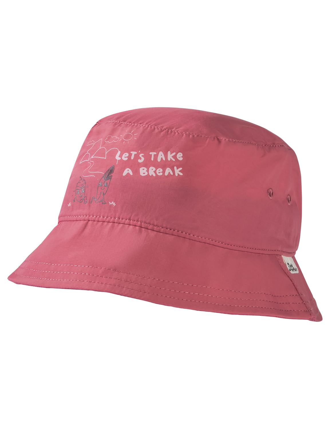 Jack Wolfskin Unisex Children's Sun Hat at Home Bucket Hat K Soft Pink