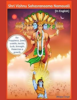 Shri Vishnu Sahasranaama Namavali: [In English-Special Edition] For happiness, fame, wealth, health, Luck, Strength, Protection & growth.