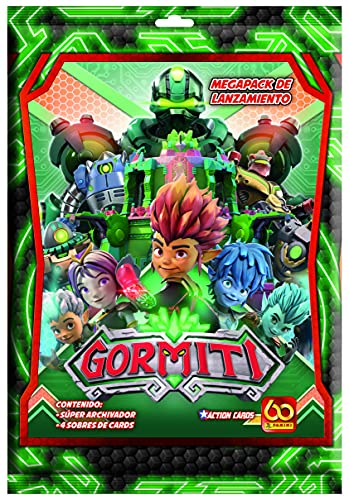 Action Cards Gormiti 2- Gormiti Megapack, Color Verde (Panini España 5)