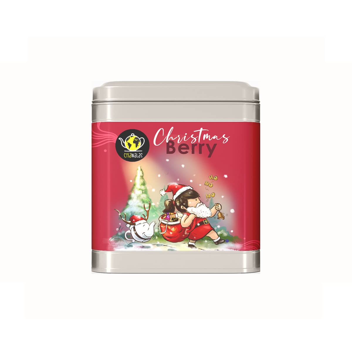 Christmas Berry Fruit Tea - Woody Flavour - Black Tea - 30gms Tin