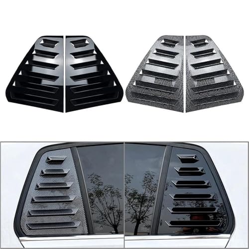 Persienne fenêtre arrière Golf 7 GTI protection et style carbone