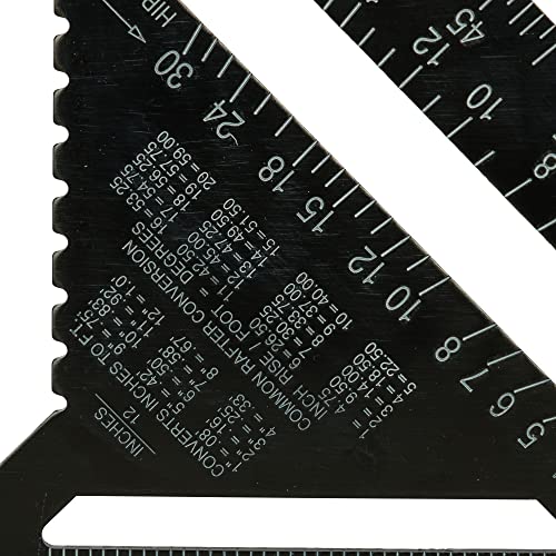 Image of DEWALT DWHT46032-0 Premium Rafter Square, 12 Inch (300 mm)