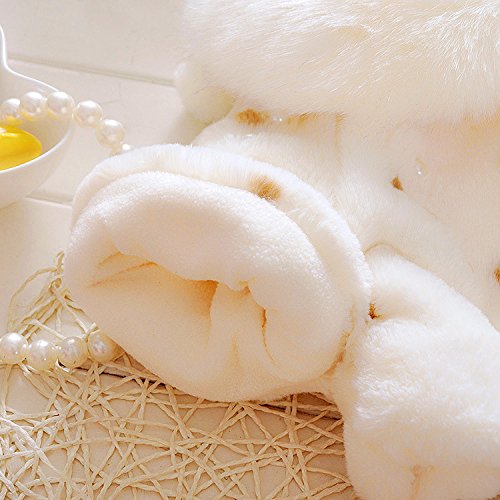 Faux Fur Coat Newborn Infant Baby Girl Jacket Cape Cloak Poncho 0-3 Years4