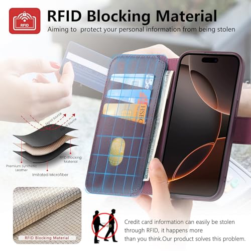 Funda iPhone 14 Pro Asuwish PSCXK US morada resistente conector accesible 4