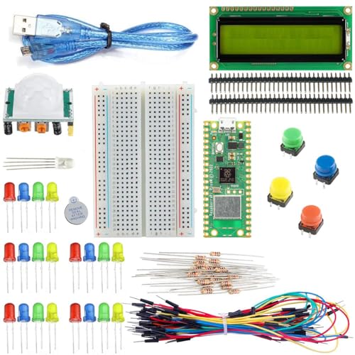 Image of REES52 Raspberry Pi Pico W Starter Kit for Raspberry Pi Pico microcontroller Development Board (Raspberry Pi Pico W Motherboard)