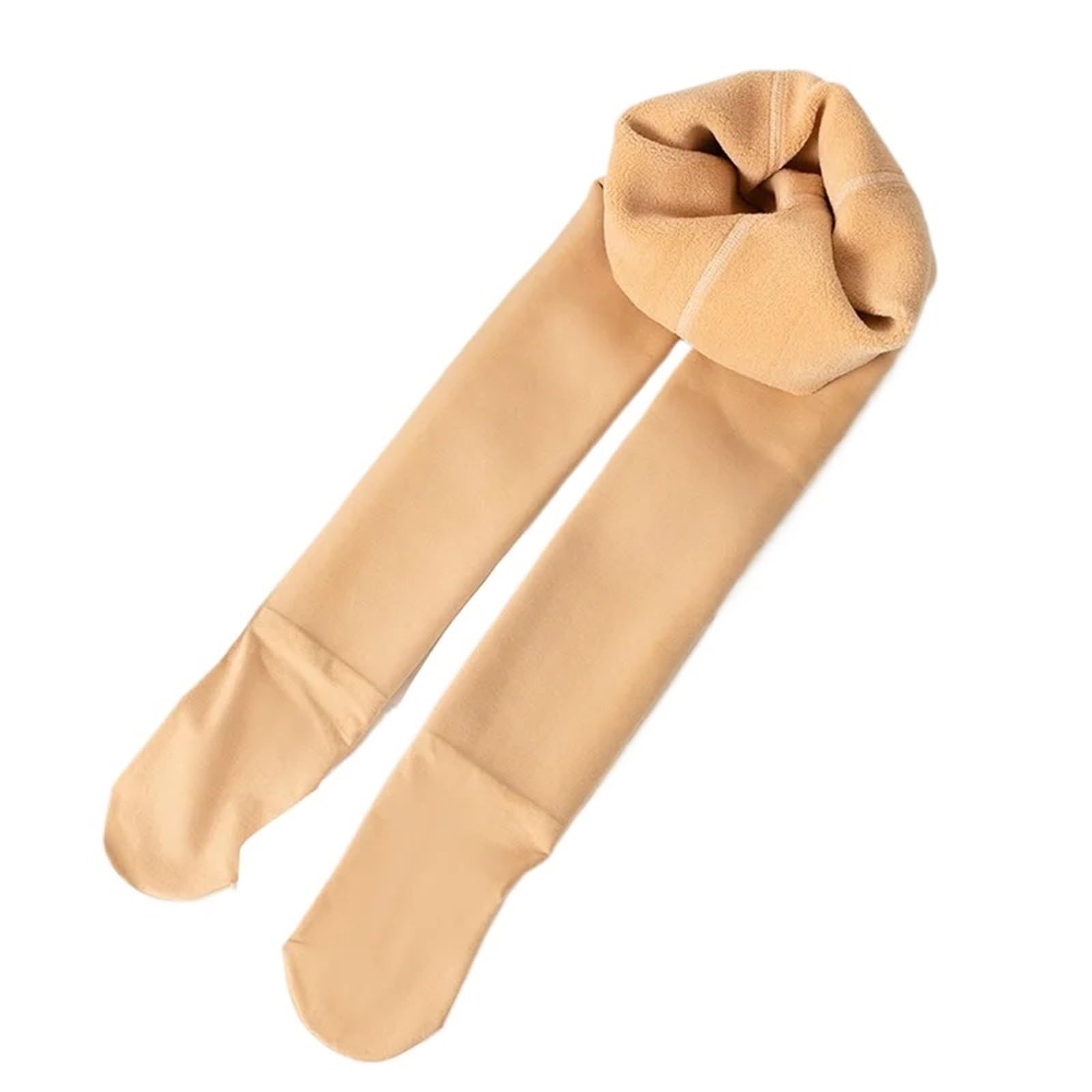 Children's Cashmere Tights, Thicken Warm Pantyhose for Kids, Soft Cotton & Polyester Leggings for Girls(Skin,XXL 11-14Yrs)
