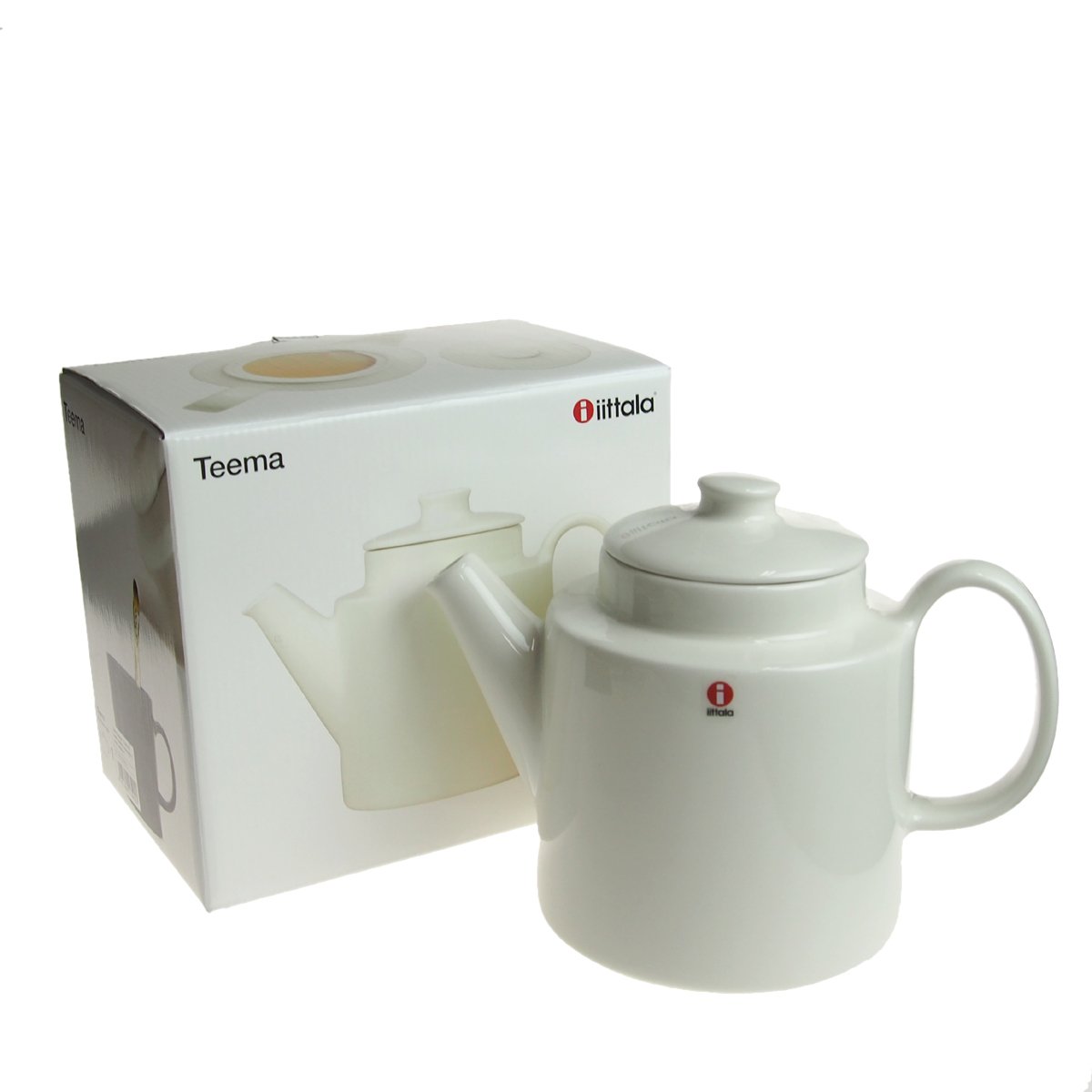 Amazon｜イッタラ ティーマ ティーポット ホワイト 1.0L [並行輸入品