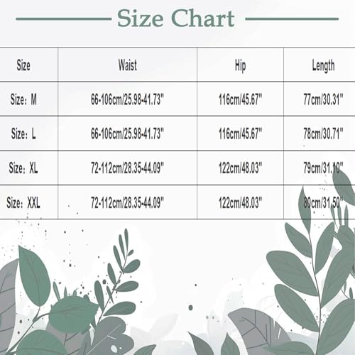 Women Cotton Line Loose Skirt, High Waist Tie-Up Casual Skirts Lightweight Comfy Split Hem Fashion Clothes with Pockets3