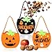 com-four® 3X Halloween Tasche - Beutel zum Sammeln von Süßigkeiten - Sammeltasche aus Filz - Geschenktasche mit kinderfreundlichen Gruselmotiven (03 Stück - orange + schwarz) Schwarz günstig Kaufen-com-four® 3X Halloween Tasche - Beutel zum Sammeln von Süßigkeiten - Sammeltasche aus Filz - Geschenktasche mit kinderfreundlichen Gruselmotiven (03 Stück - orange + schwarz)