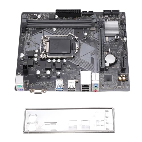 Yanmis Placa Base H310M F R2.0, Placa de Escritorio Micro ATX con Zócalo LGA 1151 DDR4 32 GB de RAM, Compatible con CPU Pentium Celeron de 9.ª y 8.ª Generación, con PCIe 3.0 VGA