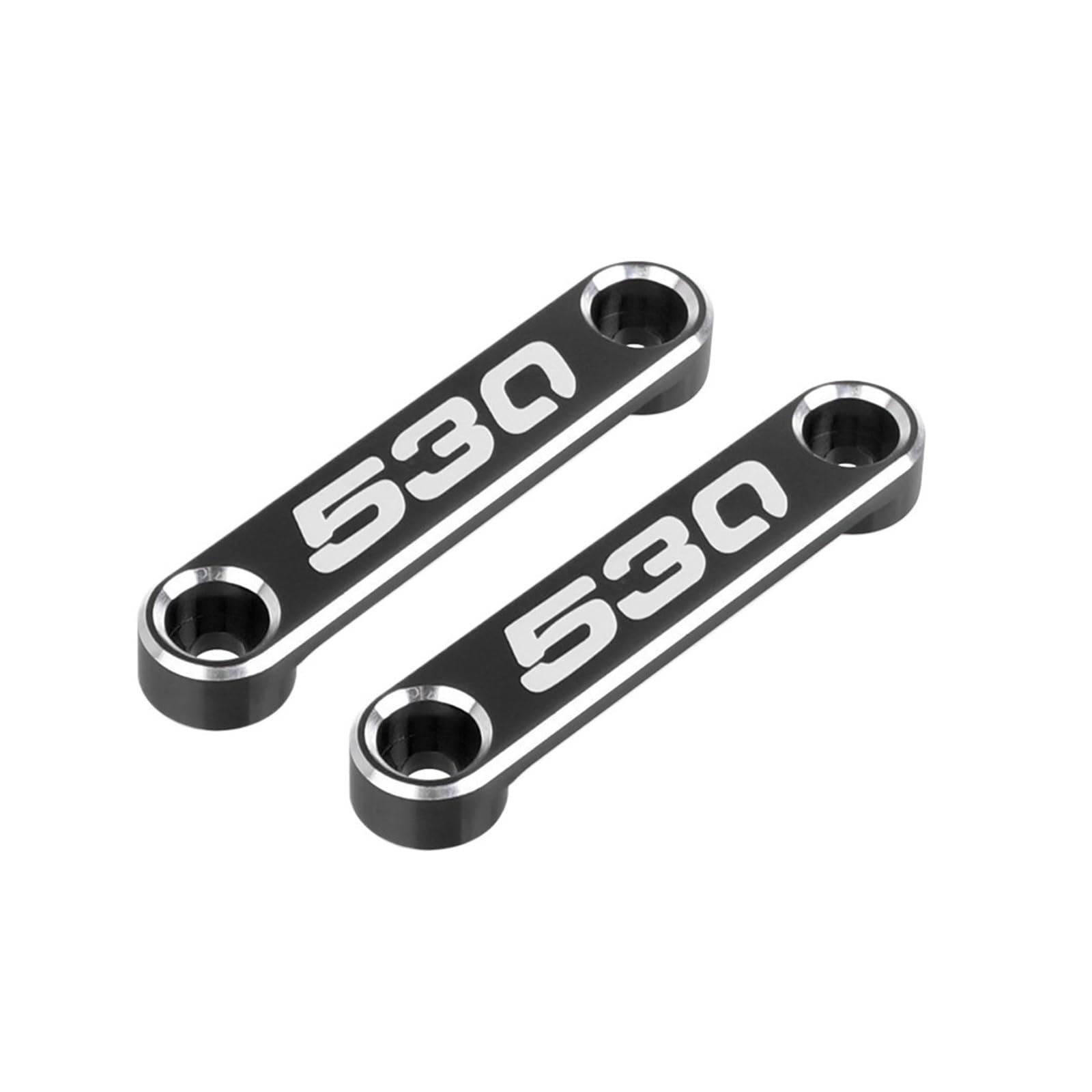 Accessori CNC for moto Copertura asse anteriore Pannello laterale Copertura decorativa compatibile con TMAX 530 TMAX 530 SX/DX 2015-2019(Black)