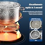 Zoom IMG-2 amzchef piano cottura vetroceramica 2 Zoom IMG-2 amzchef piano cottura vetroceramica 2