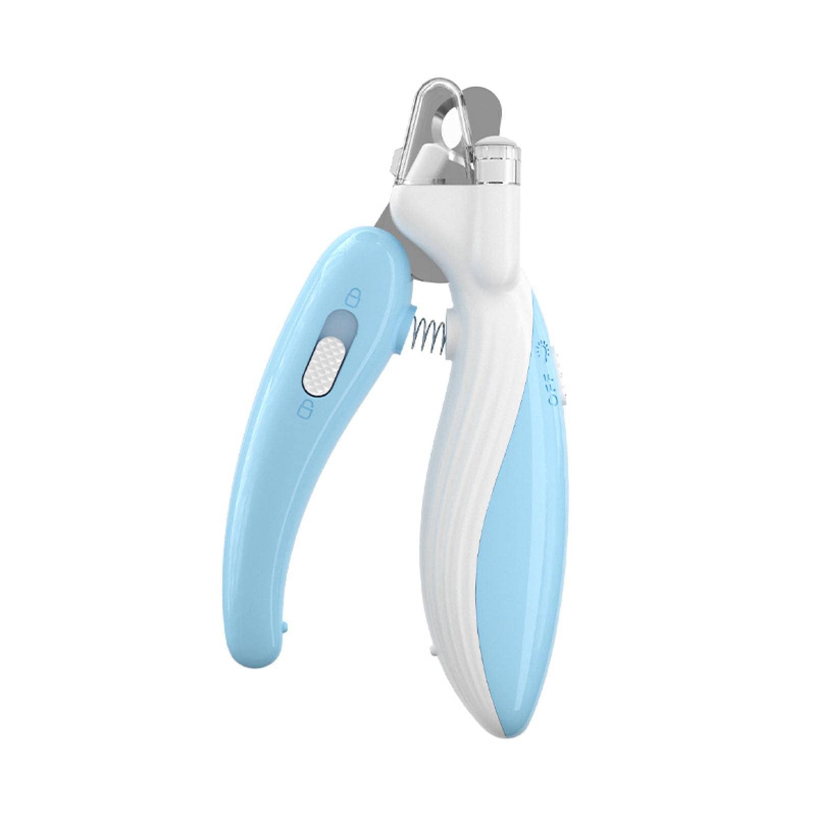 Coupe-griffes pour animaux de compagnie – Rechargeable par USB avec lumière LED, lame tranchante et durable, recommandé par les vétérinaires, outil de coupe parfait pour chiens et chats